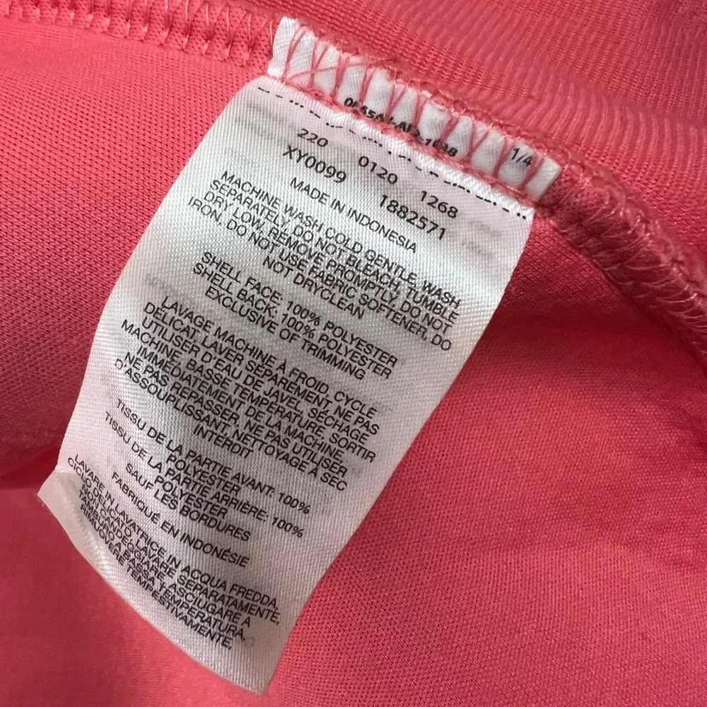 Columbia Coral Pink Fuzzy Fleece Jacket XL Full‎ Zip Girls Outdoor, Cozy READ